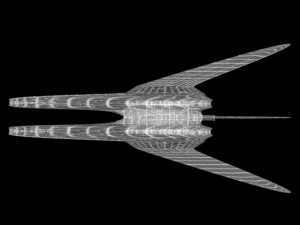 space transport ship 3D Model