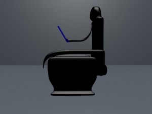 leather seat 3D Model
