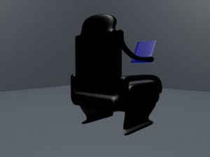 leather seat 3D Model