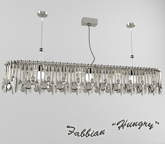 fabbian hungry 3D Model .c4d .max .obj .3ds .fbx .stl .blend 