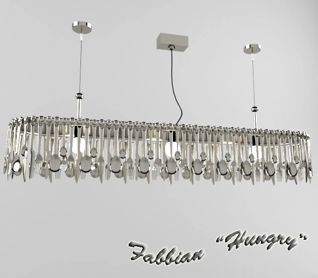 fabbian hungry 3D Model .c4d .max .obj .3ds .fbx .stl .blend 