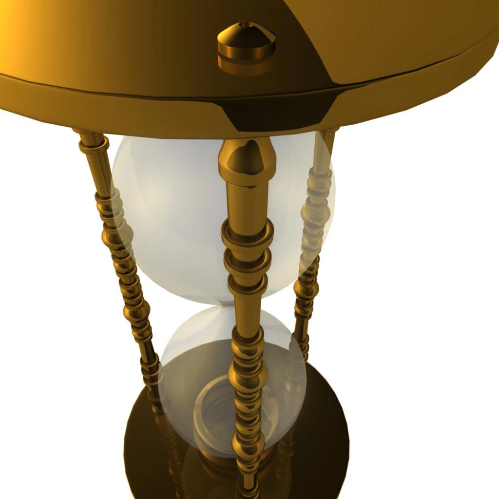 hourglass 3D Model .c4d .max .obj .3ds .fbx .stl .blend