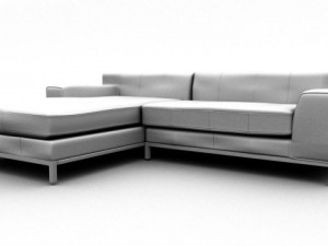 sectional sofa Modelo 3D