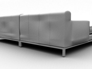 sectional sofa 3D Model