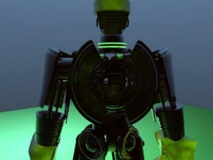 atomrobot from real steel movie 3D Model