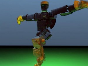 atomrobot from real steel movie 3D Model