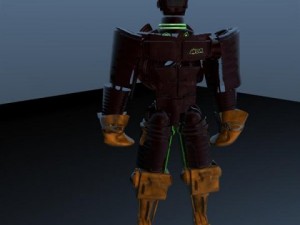 atomrobot from real steel movie 3D Model