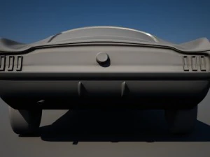 mustang gt 1968 3D Model