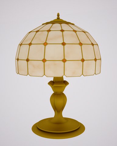 table lamp 3D Model .c4d .max .obj .3ds .fbx .stl .blend 