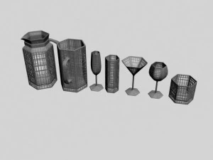 इंद्रधनुष चश्मा 3D मॉडल