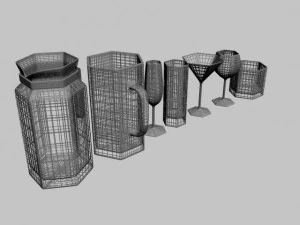 इंद्रधनुष चश्मा 3D मॉडल