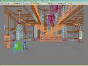 lobby Model 3D