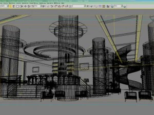 lobby 21 3D Model