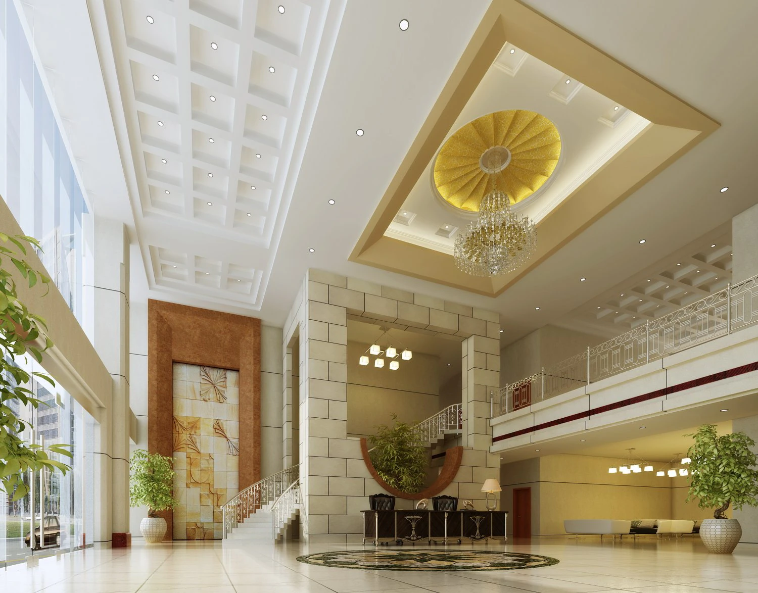 atrio 23 Modello 3D .c4d .max .obj .3ds .fbx .stl .blend 