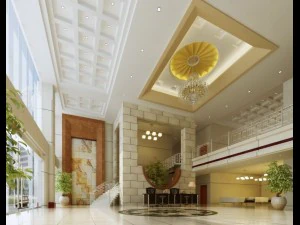 lobby 23 Modelo 3D