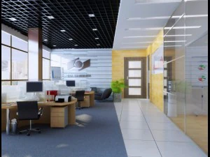 B&uuml;rofl&auml;che 12 3D Modell