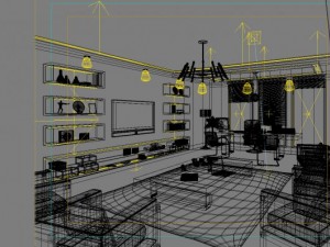 office space 011 3D 模型