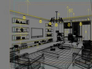 office space 011 3D Model