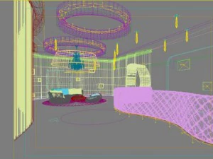 bar space 044 3D Model