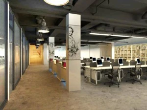 espacio de oficina 001 Modelo 3D