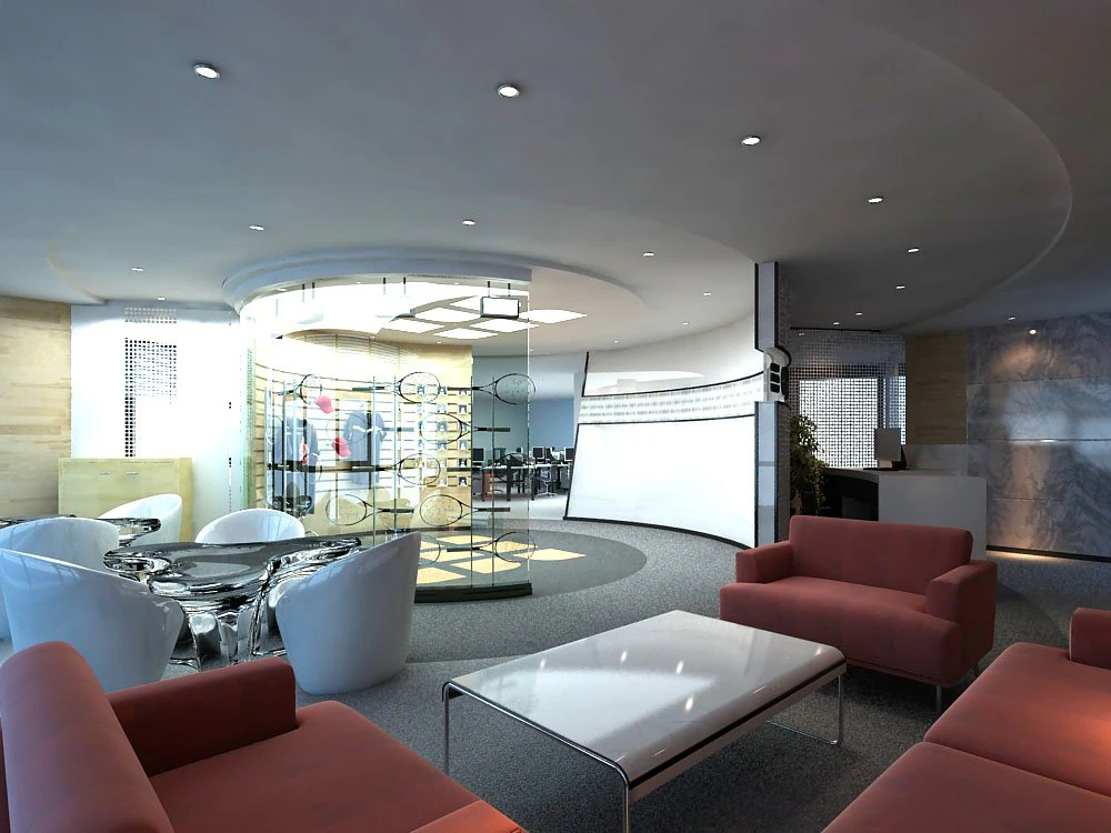 office space 13 3D Model .c4d .max .obj .3ds .fbx .stl .blend 