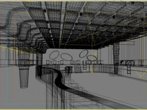 gym space 04 Model 3D
