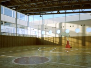 gym space 05 Model 3D