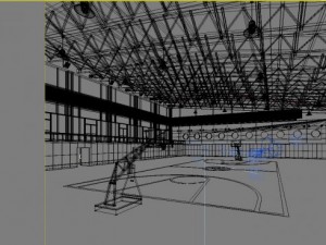 gym space 05 Model 3D