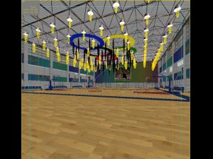 gym space 11 3D Model