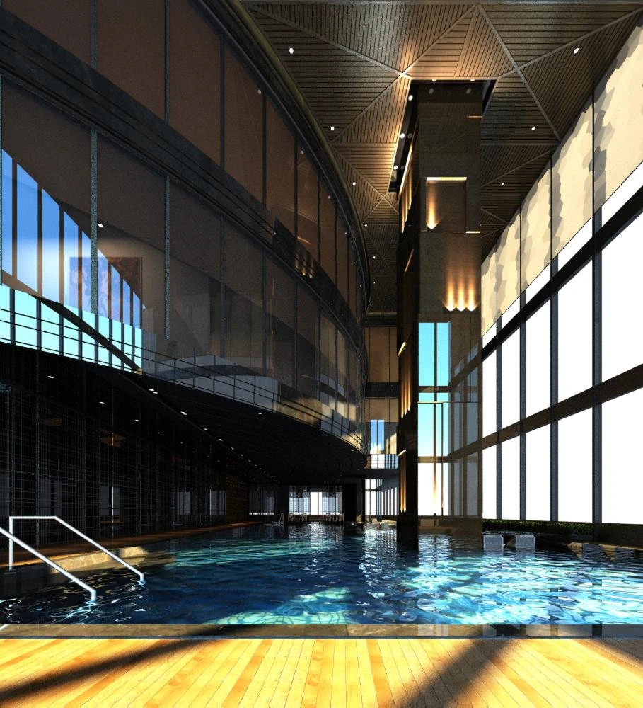 gym space 13 3D Model .c4d .max .obj .3ds .fbx .stl .blend 