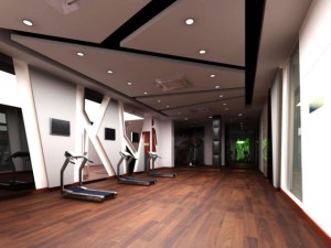 gym space 16 Modello 3D
