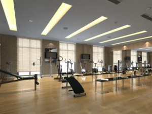 gym space 17 Modello 3D