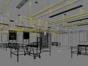 gym space 19 3D Model
