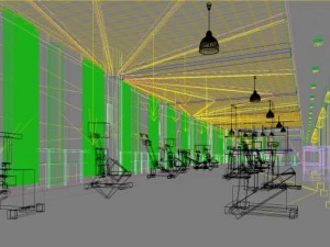gym space 06 3D Model