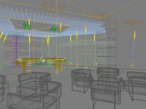 gym space 23 3D Model
