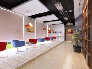 사무실 공간 09 3D 모델