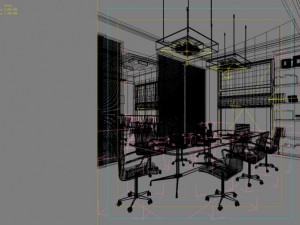 office space 09 3D Модель