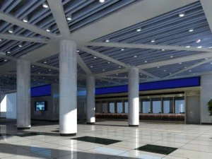 espacio del vest&iacute;bulo 130 Modelo 3D