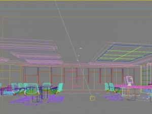 office space 35 Model 3D