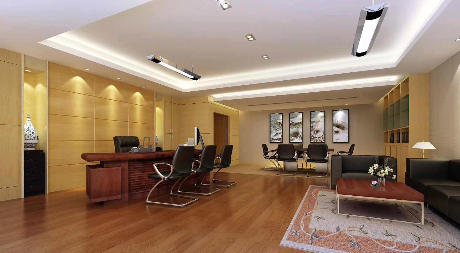 office space 36 3D Model .c4d .max .obj .3ds .fbx .stl .blend 