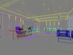 office space 36 3D Model