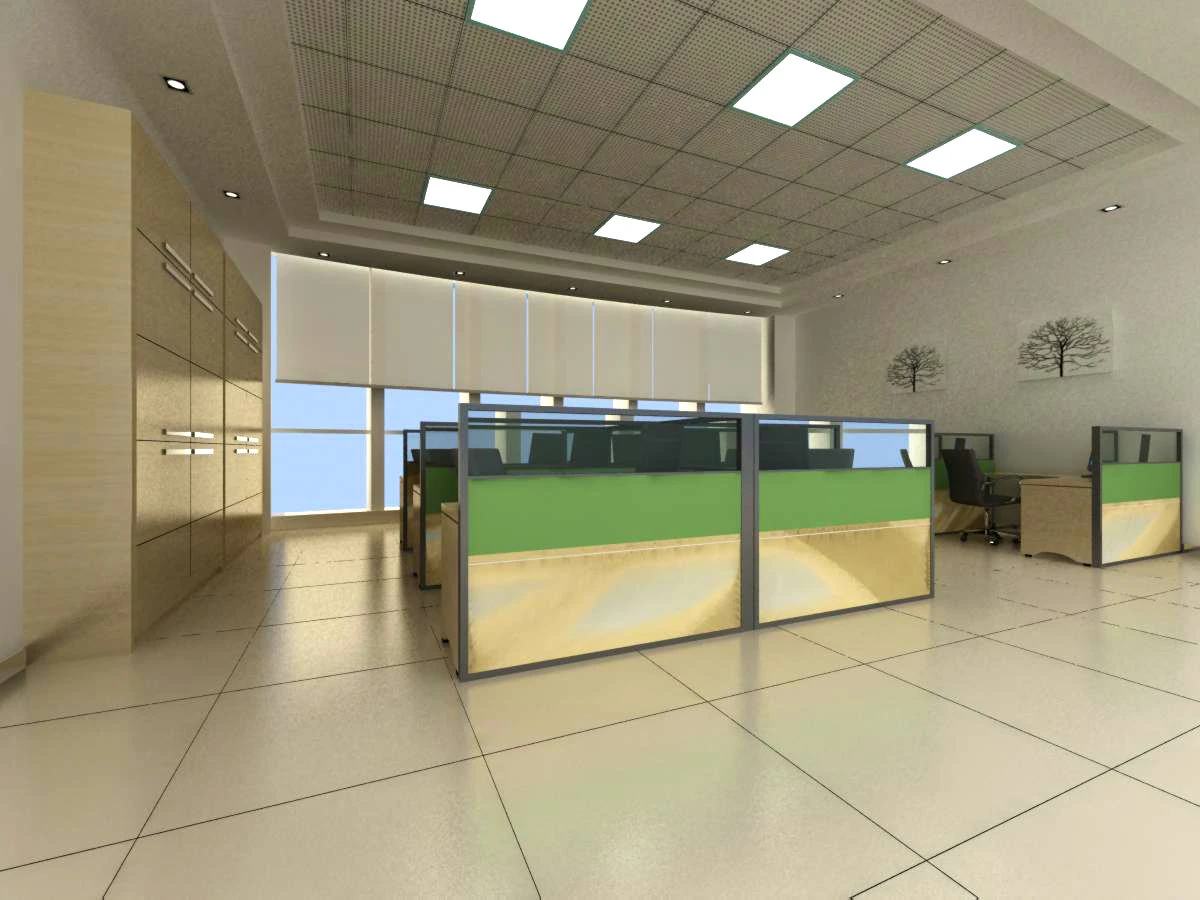 office space 40 3D Model .c4d .max .obj .3ds .fbx .stl .blend 