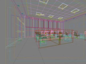 office space 40 3D Model