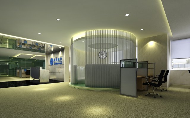 office space 41 3D Model .c4d .max .obj .3ds .fbx .stl .blend 