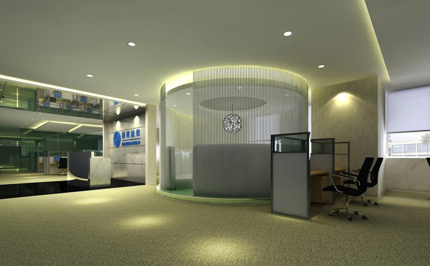 office space 41 3D Model .c4d .max .obj .3ds .fbx .stl .blend 