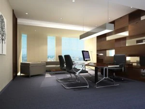 사무실 공간 44 3D 모델