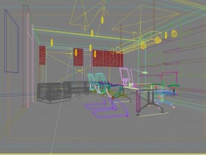 office space 44 Modello 3D