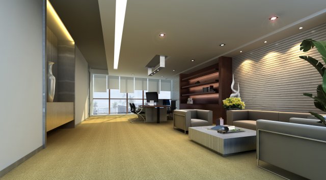 office space 49 3D 모델 .c4d .max .obj .3ds .fbx .stl .blend 