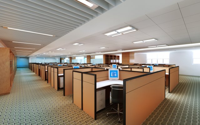 office space 46 3Dモデル .c4d .max .obj .3ds .fbx .stl .blend 