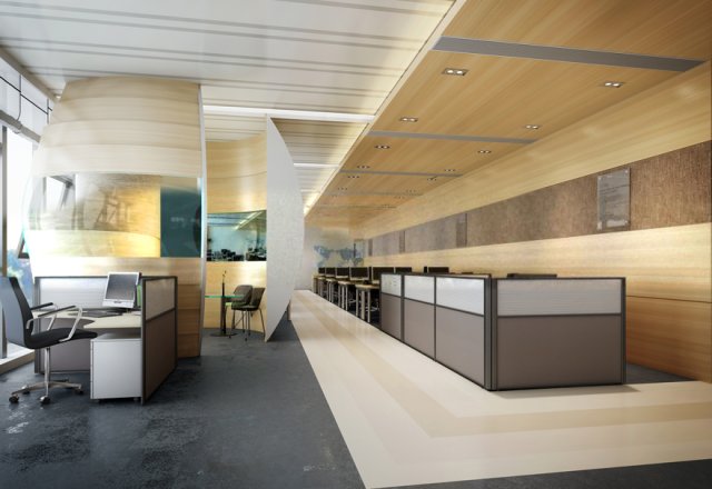 office space 60 Model 3D .c4d .max .obj .3ds .fbx .stl .blend 